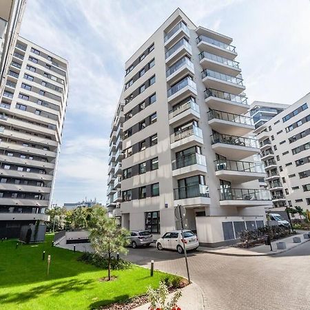 Stylowy Apartament Centrum Warszawy Z Tarasem Warschau Exterior foto